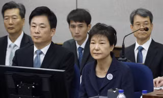 Cựu Tổng thống Hàn Quốc Park Geun-hye. Ảnh: Yonhap