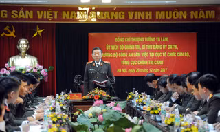 Đổi mới, sắp xếp tổ chức bộ máy Bộ Công an