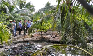 Hiện trường vụ thảm sát.