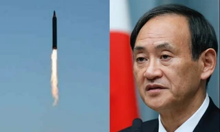 Chánh văn phòng Nội các Nhật Bản Yoshihide Suga. Ảnh: Bloomberg