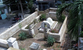 Khu mộ vừa được chỉnh trang của ông Thủ Đức. Ảnh: Sơn Hòa