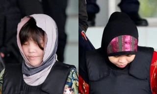 Đoàn Thị Hương (trái) và Siti Aisyah (phải). Ảnh: ABC