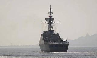 Tàu khu trục Sahand. Ảnh: Daily Mail