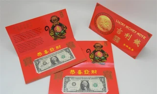 Mỹ ra mắt bộ sưu tập tiền 'lì xì may mắn' năm Bính Thân