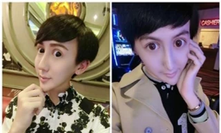 Hết hồn với chàng người mẫu có khuôn mặt như rắn