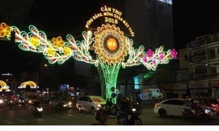 Đường đèn nghệ thuật thành phố Cần Thơ 