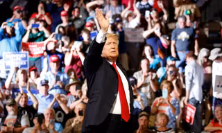 Tổng thống Mỹ Trump phát biểu ngày 5/7. Ảnh: Reuters