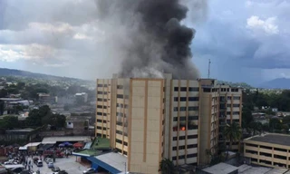 Hiện trường vụ cháy. Ảnh: El Heraldo