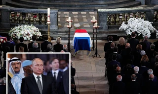 Ông Putin, ông Clinton đến Pháp viếng cố Tổng thống Jacques Chirac