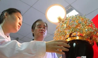 Tái hiện vương miện xa hoa của hoàng hậu nhà Tùy