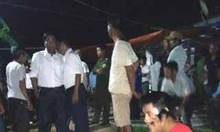 Hiện trường 2 cháu nhỏ tử nạn