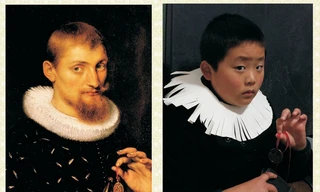 Dùng áo choàng, khăn tắm để ‘cosplay’ những bức họa bất hủ