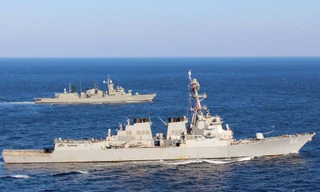 Tàu USS Bulkeley. Ảnh: Sputnik