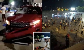 Trung Quốc: Xe hơi lao vào đám đông, 55 người thương vong