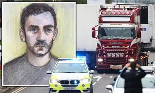 Tài xế Maurice Mo Robinson (ảnh nhỏ).