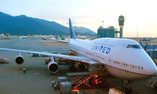 Một máy bay của hãng United Airlines. Ảnh: Flickr