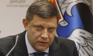 Ông Aleksandr Zakharchenko. Ảnh: Reuters