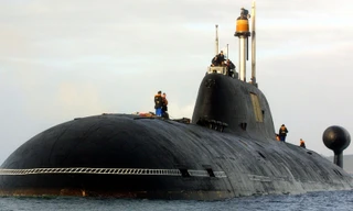 Tàu ngầm Shchuka-B của Nga. Ảnh: AFP