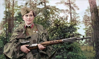 Chân dung nữ xạ thủ Nga được mệnh danh ‘Quý bà chết chóc’