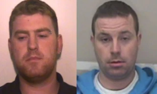 Ronan (trái) và Christopher Hughes (phải).