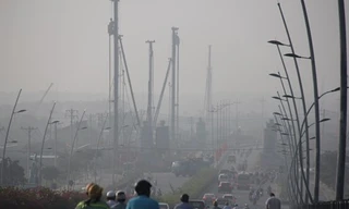 Hiện tượng mù khô đang xuất hiện tại TPHCM