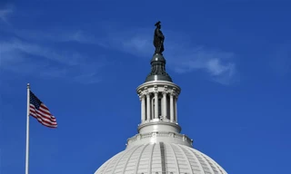 Điện Capitol (Washington, Mỹ). Ảnh: Tân Hoa Xã