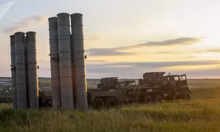 Hệ thống tên lửa phòng không S-300. Ảnh: Bộ Quốc phòng Nga