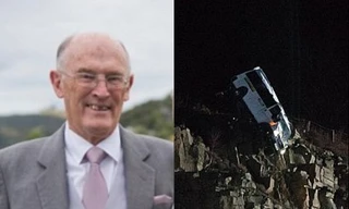 Cụ ông Trevor Murfitt và cảnh phim chết chóc.