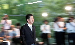 Thủ tướng Nhật Bản Shinzo Abe. Ảnh: Reuters