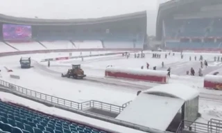 Chạy đua với mưa tuyết để tổ chức chung kết U23 châu Á