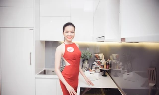 Người đẹp HHVN hóa quý cô thành đạt trong căn hộ 5 sao