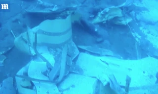 Tận thấy cảnh tan hoang dưới đáy biển nơi máy bay Lion Air gặp nạn