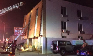 Hiện trường vụ cháy. Ảnh: CNN