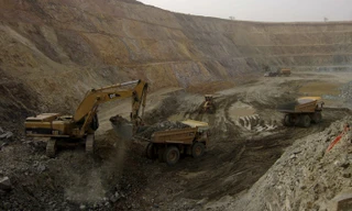 Một mỏ vàng ở Burkina Faso. Ảnh: Reuters