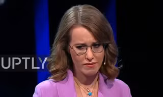 Ứng viên Ksenia Sobchak.