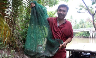 Anh Đạt được xem là "quái ngư" săn cá ngát