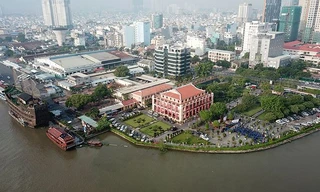 Toàn cảnh lễ báo công và trao huy hiệu ở Bến Nhà Rồng