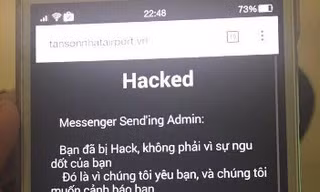 Mục đích của tin tặc tấn công website sân bay Tân Sơn Nhất