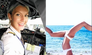 Nhan sắc nữ phi công xinh đẹp được dân mạng săn đón