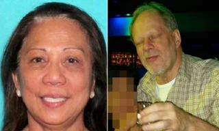 Bà Marilou Danley (trái) và bạn trai Stephen Paddock (phải). Ảnh: Ny Daily News