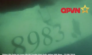 Tận thấy thân máy bay Casa-212 dưới đáy biển