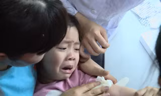 1.500 trẻ ở Bắc Ninh đã được cha mẹ đưa xuống BV tại Hà Nội để làm xét nghiệm xem có nhiễm sán lợn hay không