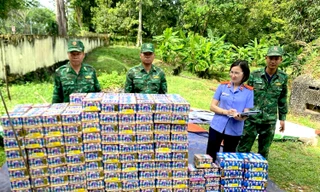Truy tìm chủ nhân hơn 583kg pháo trong rẫy cà phê