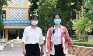 Hình ảnh thí sinh ở Kon Tum sau khi thi xong