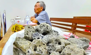 Dùng đá 'phổi' để làm đường, một phường bị phê bình