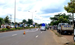 Hiện trường vụ tai nạn