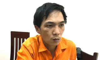 Đối tượng Nguyễn Văn Linh tại cơ quan công an