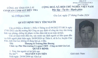 Vụ phát hiện thi thể phụ nữ bị giấu trong vườn điều: Truy tìm người con trai 