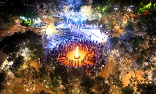 'Đột nhập' phố đêm Măng Đen 