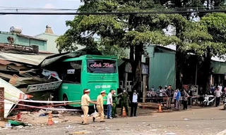 Xe khách lao vào nhà dân ở Gia Lai không có dữ liệu hành trình